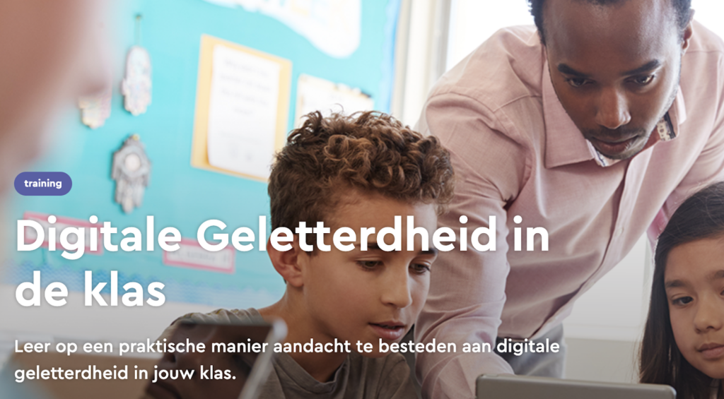 digitale geletterdheid in de klas