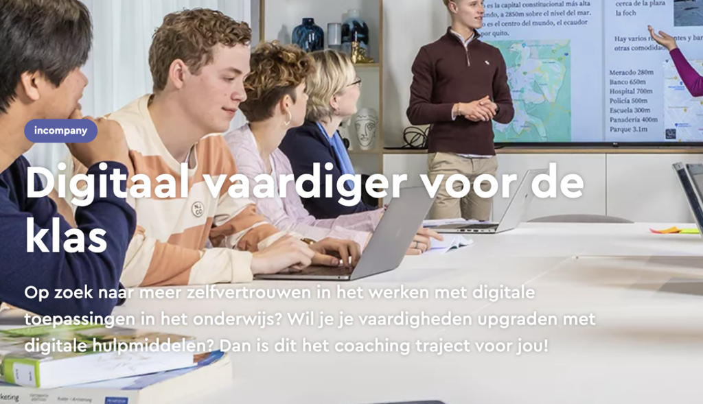 digitaal vaardiger voor de klas